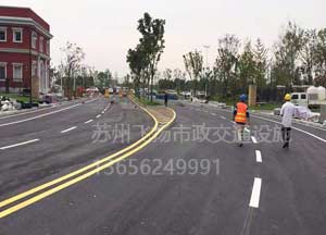 蘇州小區(qū)道路地面劃線價格_蘇州小區(qū)劃線多少錢一米？