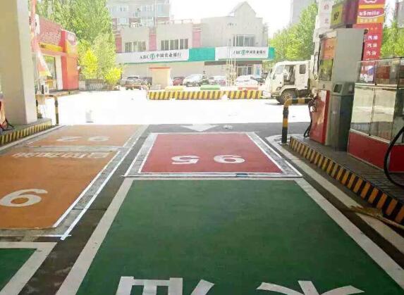 加油站車位劃線有沒有什么更好的設(shè)計方案？